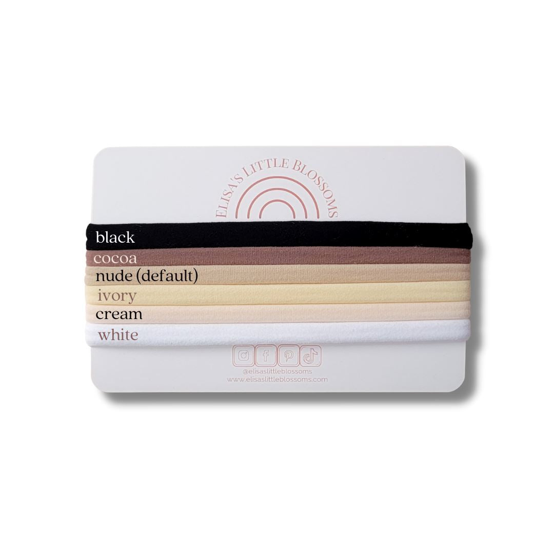 Handtied Satin Bow // GOLDEN HOUR Handtied Bows Elisa's Little Blossoms