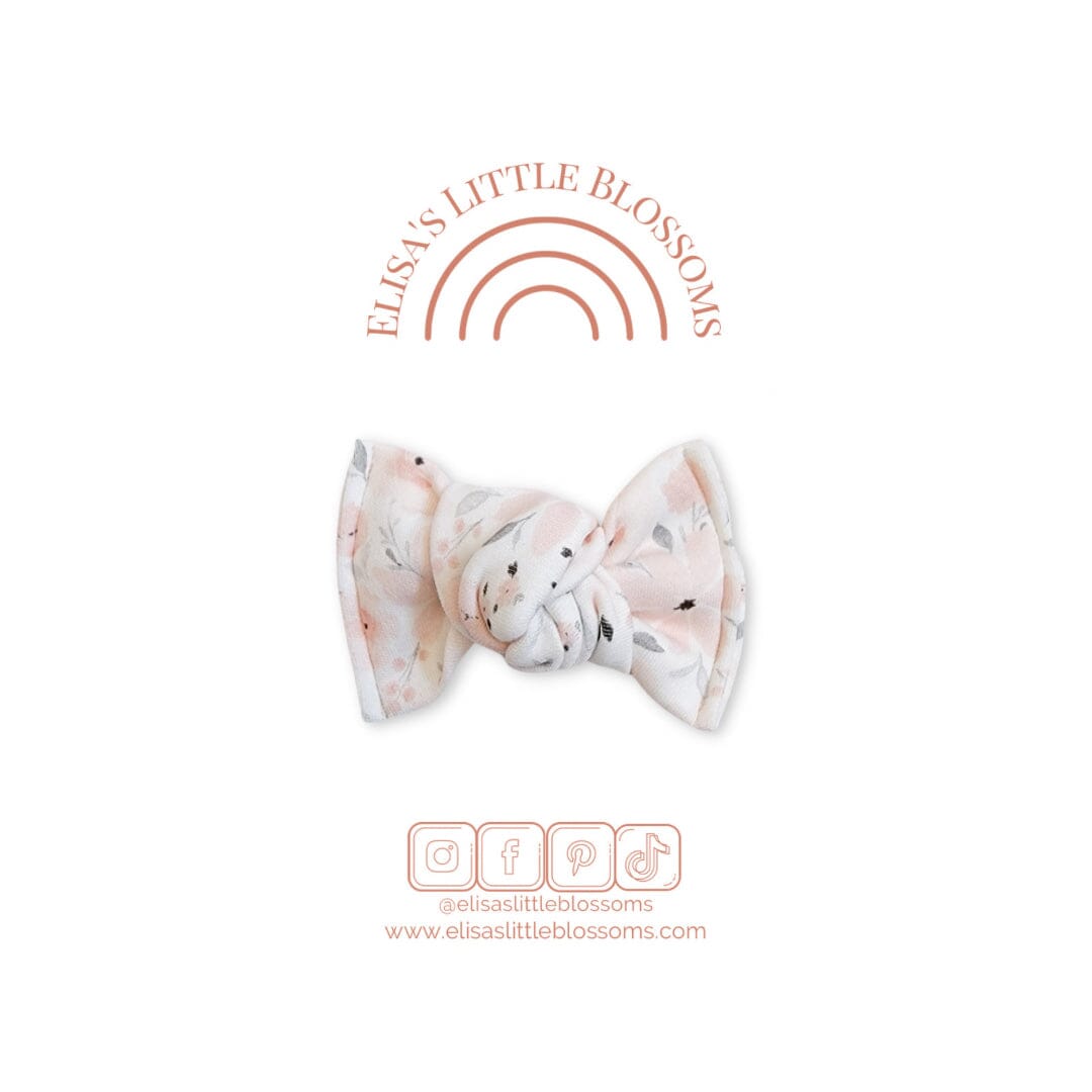 Knot Bow // Gracie Grace Knot Bows Elisa's Little Blossoms